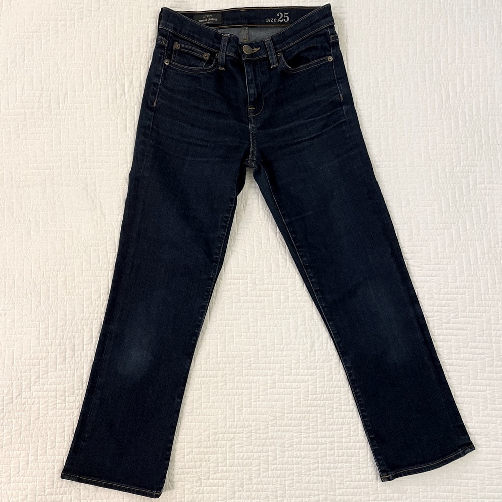 J. Crew Vintage Cropped Jeans